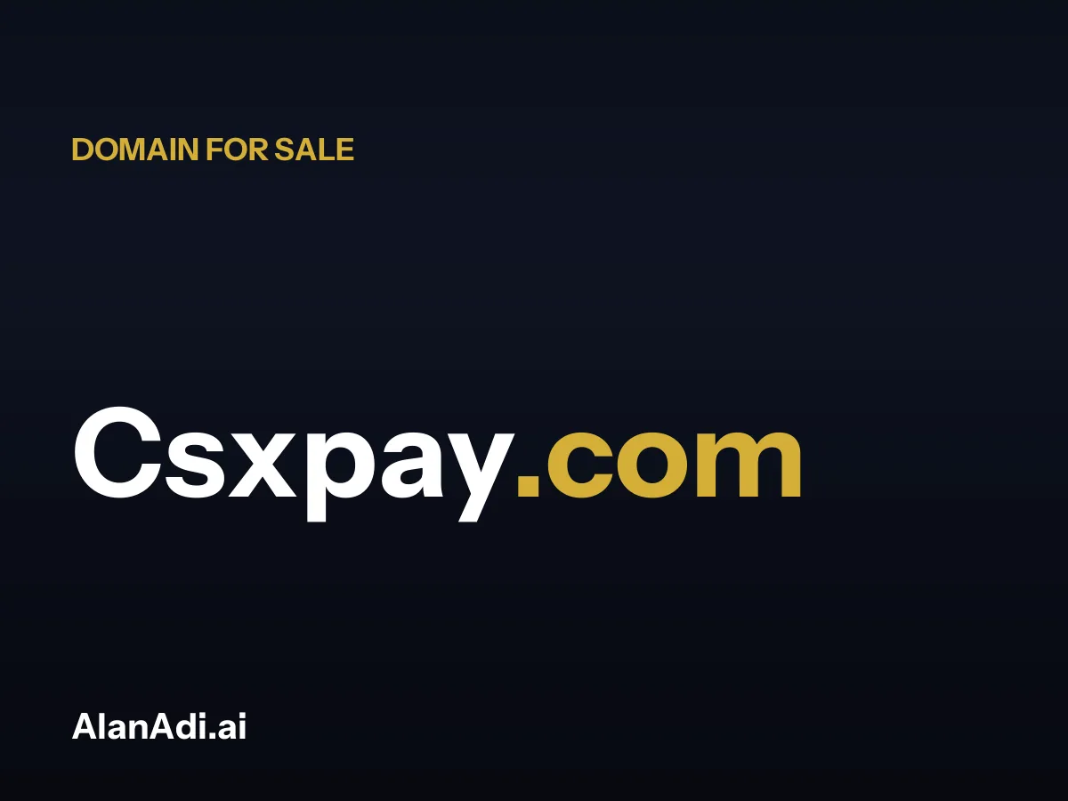 csx pay — Csxpay.com domain for sale